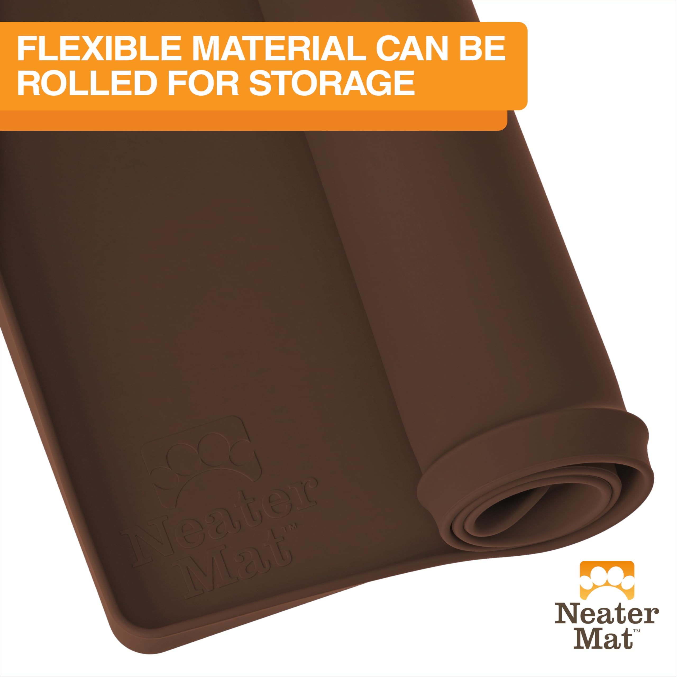 Neater Mat: protege los suelos de derrames y salpicaduras.