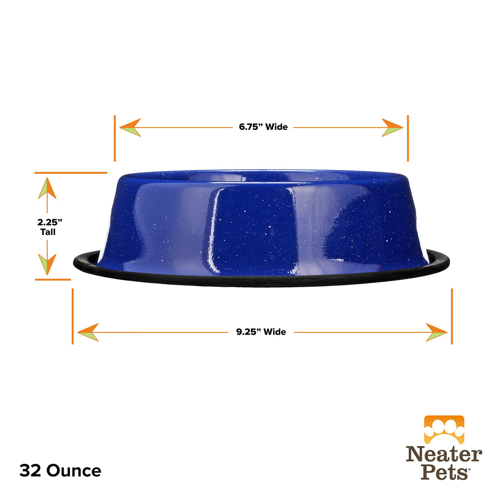 Material duradero: acero inoxidable con recubrimiento esmaltado.