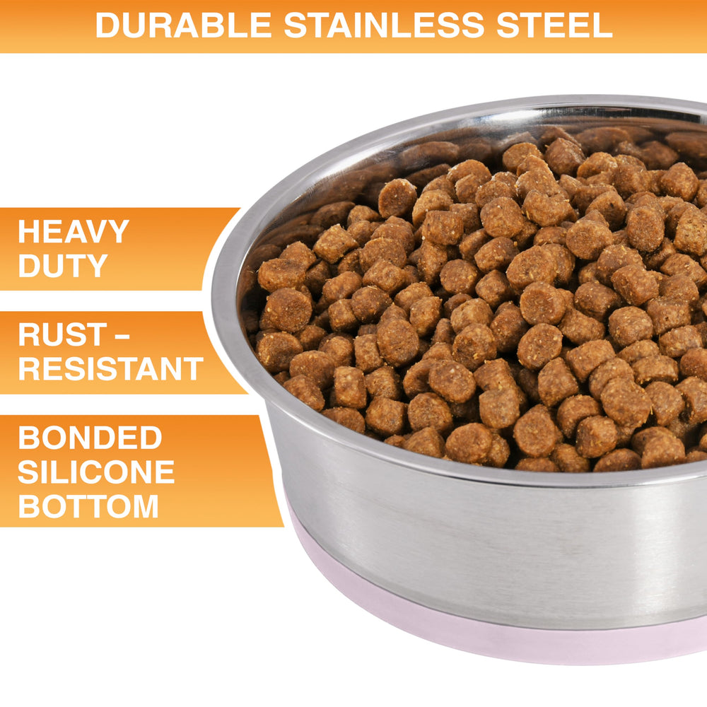 Base antideslizante de silicona de Neater Pet Brands evita deslizamientos durante la comida.