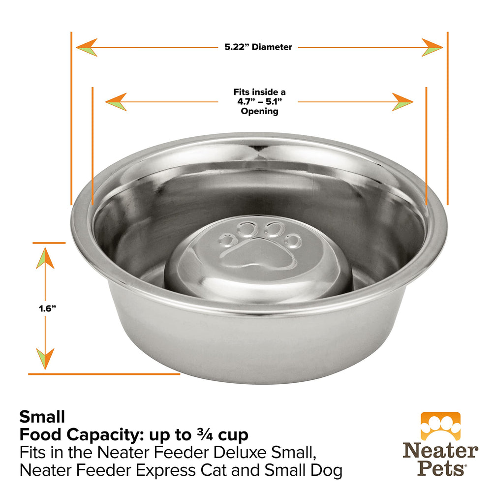 Bol lento de Neater Pet Brands diseñado para razas pequeñas.