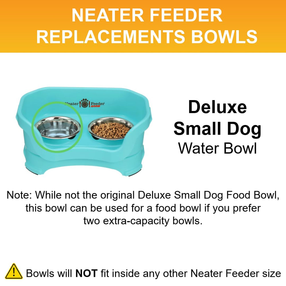Neater Pet Brands tazón deluxe pequeño utilizado en uso diario