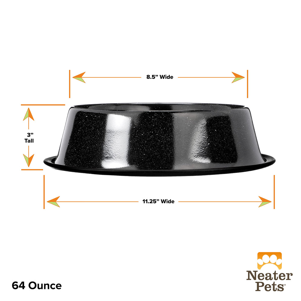 Neater Pet Brands cuenco 64oz para perros y gatos, apto para comida o agua.