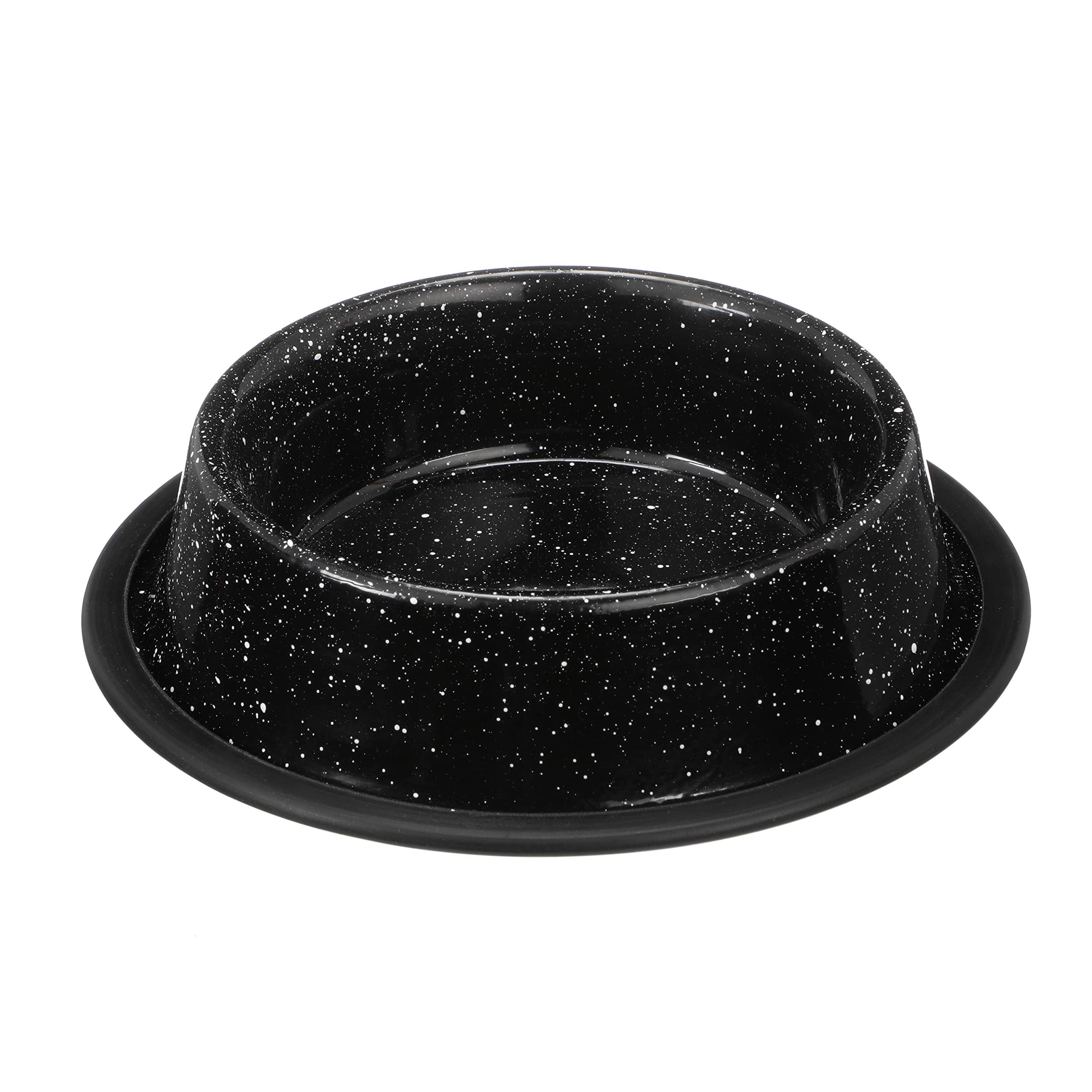 Neater Pet Brands cuenco exterior granito azul, ideal para comer al aire libre.