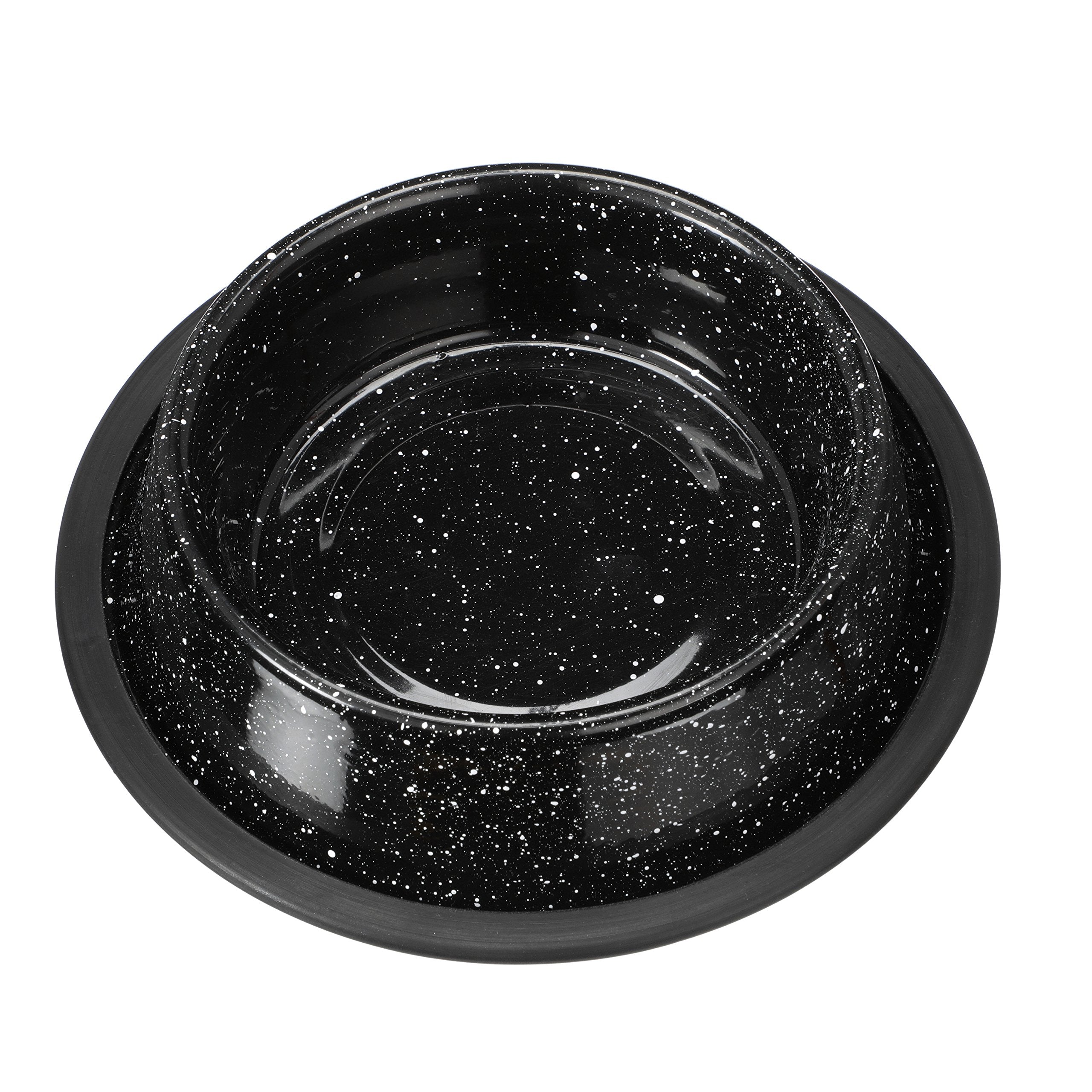 Neater Pet Brands cuenco granito azul-negro para paseos y camping.