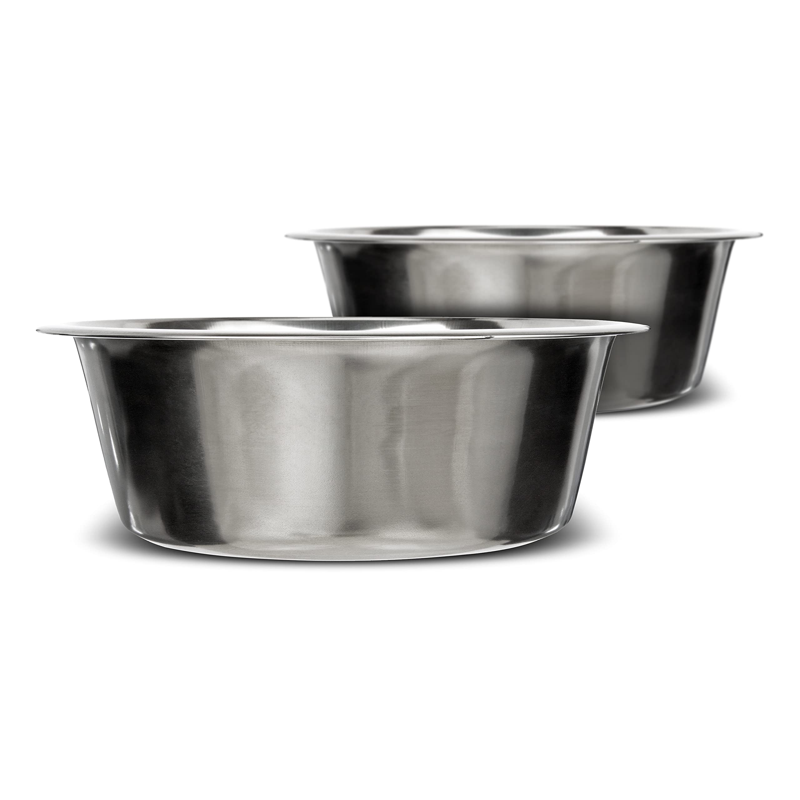 Cuenco de Neater Pet Brands en acero inoxidable, 12 tazas, ideal para comida de perros grandes.