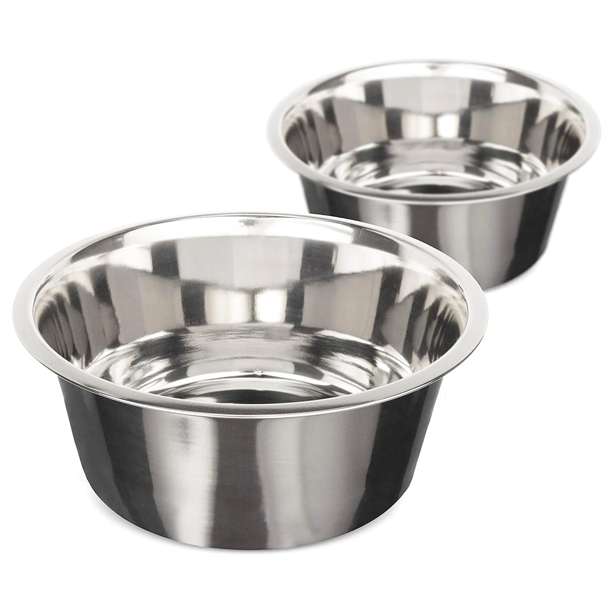 Neater Pet Brands cuencos de acero inoxidable de 9 tazas, duraderos para perros grandes.