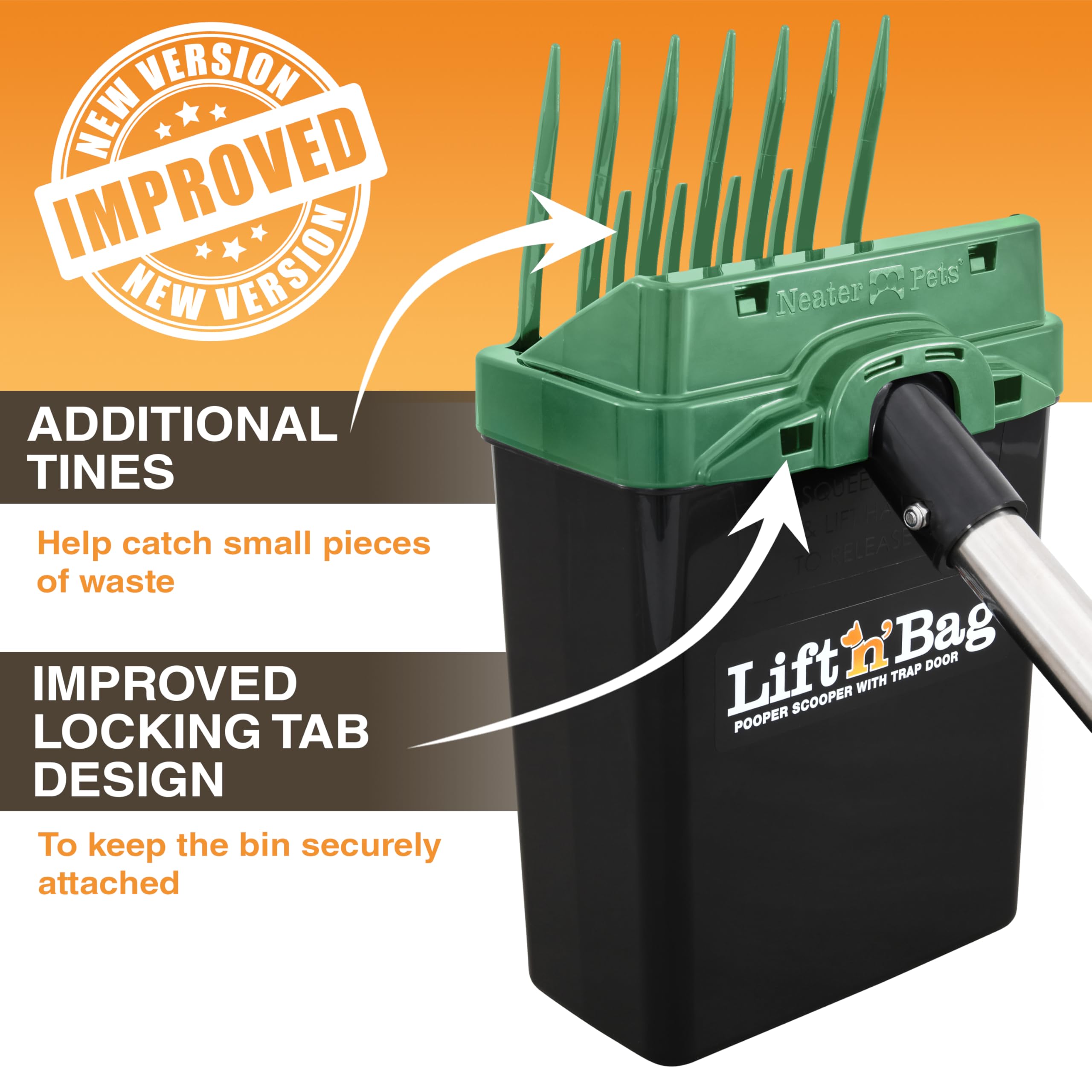 Dispenser de bolsas incluido para Lift N' Bag 2.0