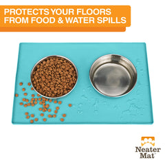 Neater Mat con borde elevado y superficie 32 x 24 pulgadas para líquidos contenidos.