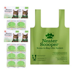 Bolsas con lazo de Neater Scooper para manejo higiénico.