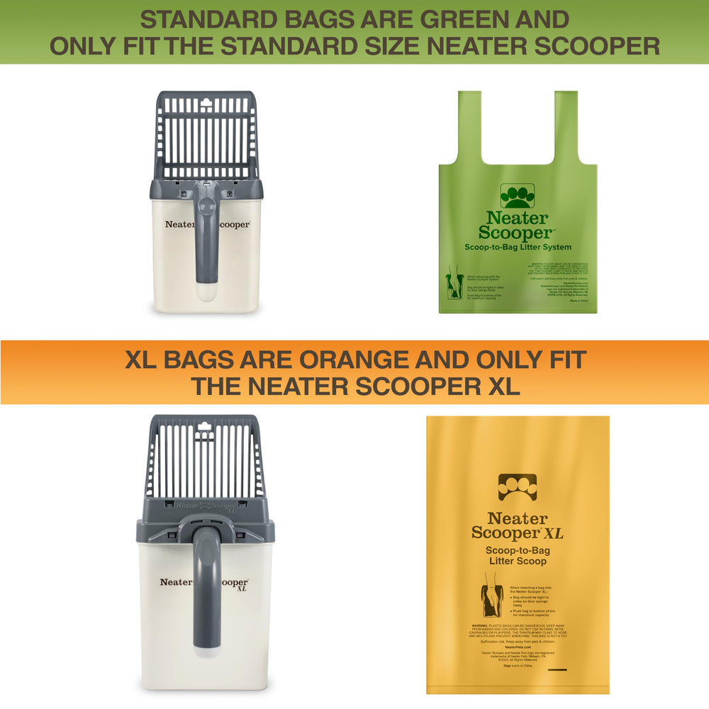Incluye 180 bolsas, suministro de 6 meses para Neater Scooper.