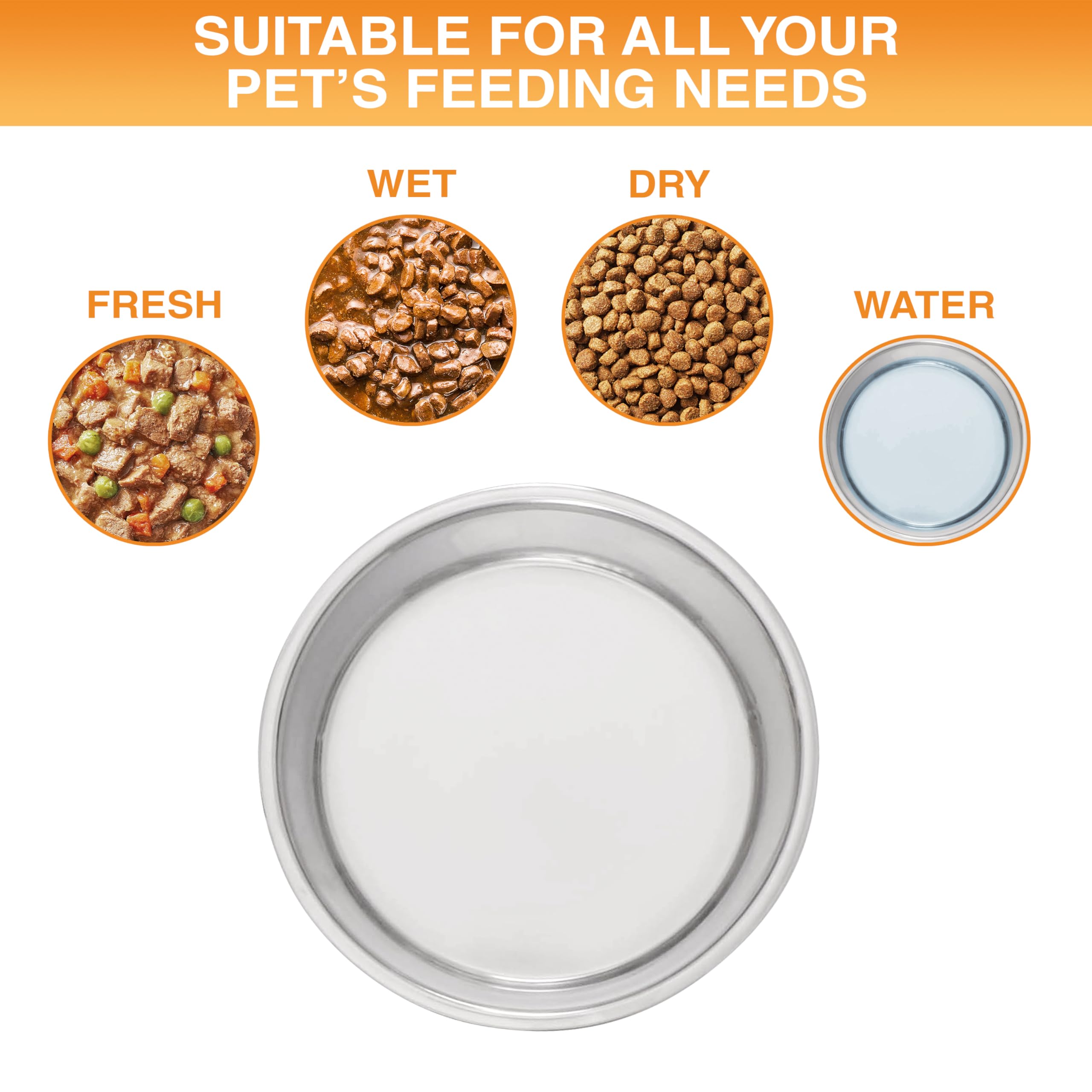Cuenco de 2 tazas para gatos pequeños y perritos, de Neater Pet Brands.