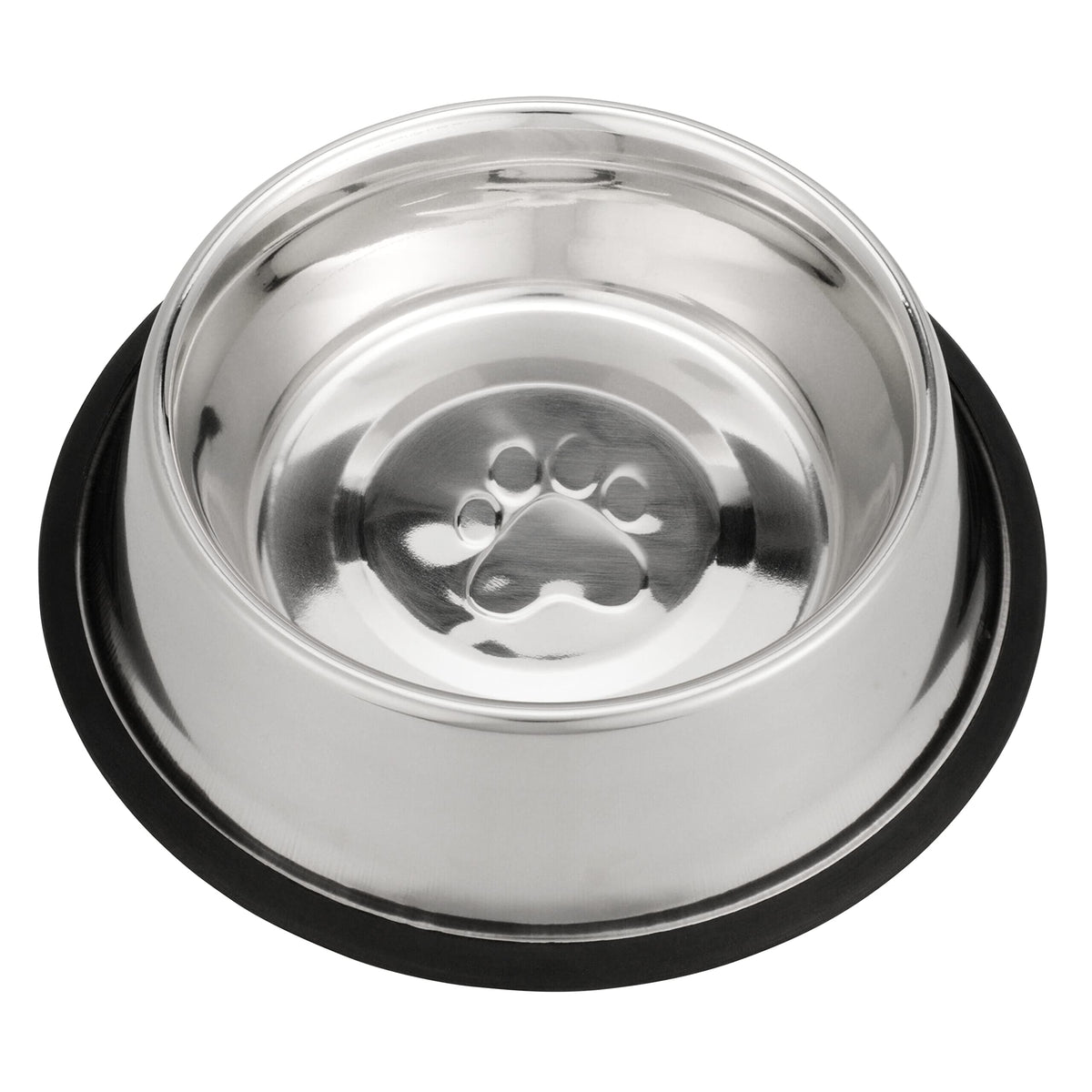 Neater Pet Brands cuenco de acero inoxidable con base antideslizante para comer sin deslizamiento