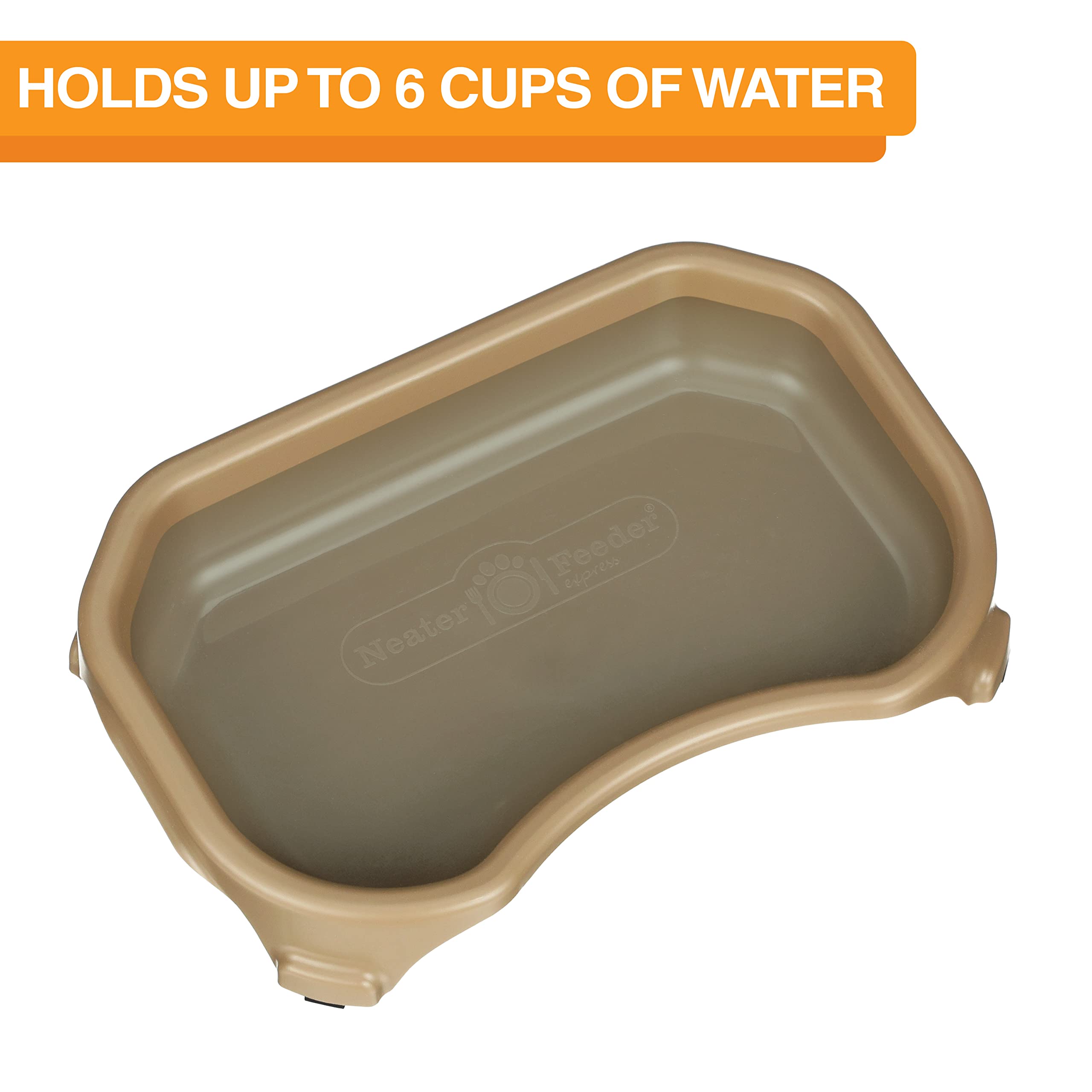 Neater Pet Brands tazón exterior resistente, mantiene el agua fresca al aire libre