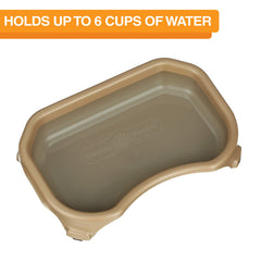 Neater Pet Brands tazón exterior resistente, mantiene el agua fresca al aire libre