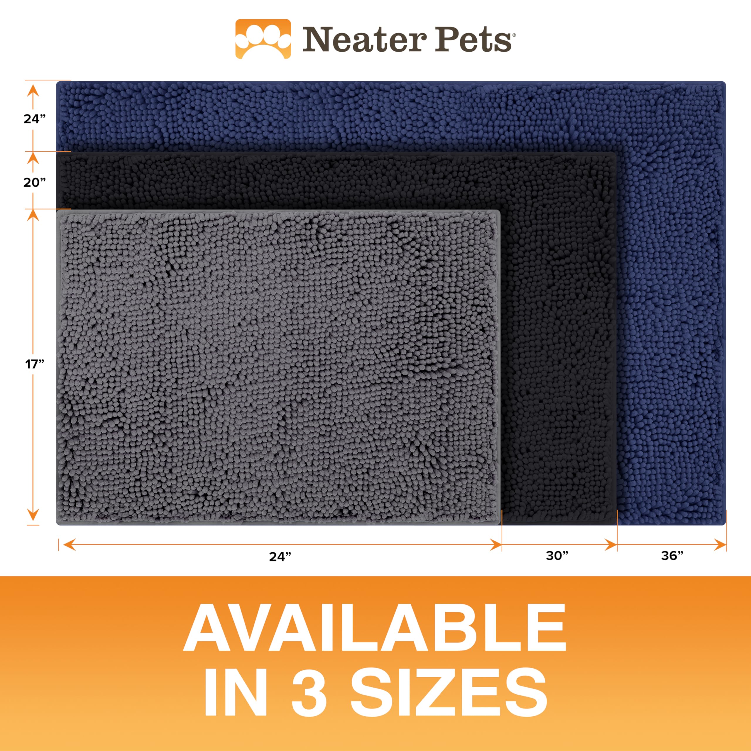 Neater Pets Alfombra de puerta para casa con mascotas