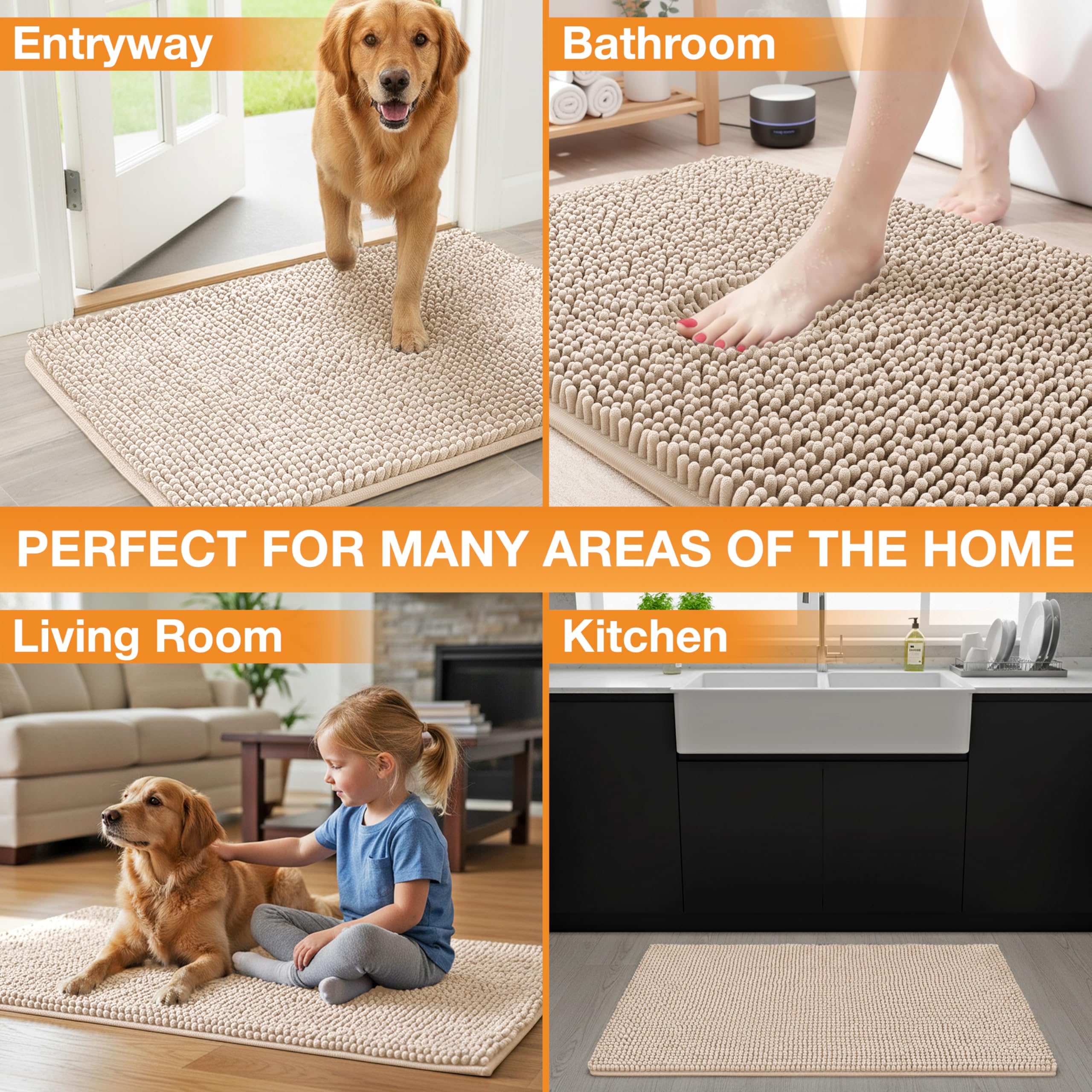 Neater Pets Chenille Ideal para interiores en hogares con mascotas.