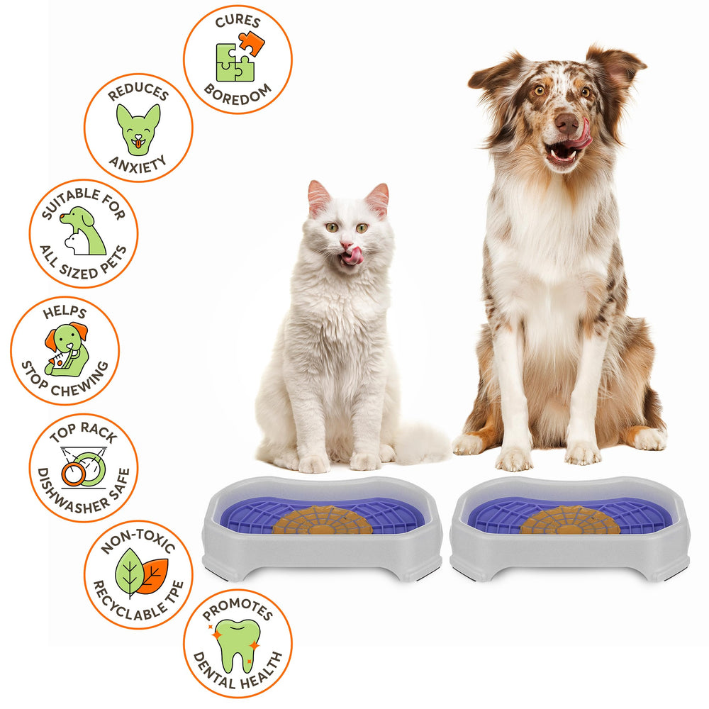 Neater Pets Neat-LIK almohadilla puede favorecer la saliva y la salud dental.