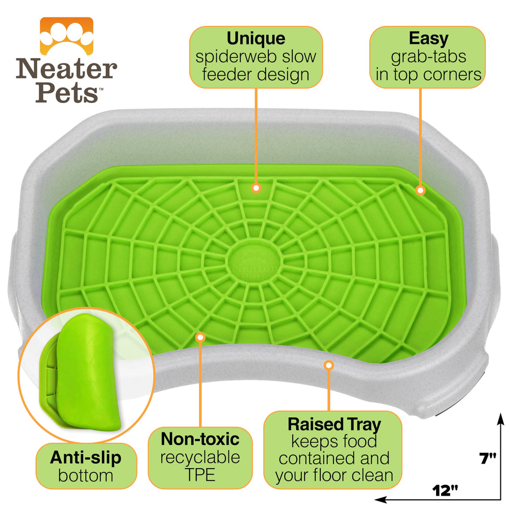 Neat-Lik Pad reduce comportamientos destructivos mediante juego interactivo.