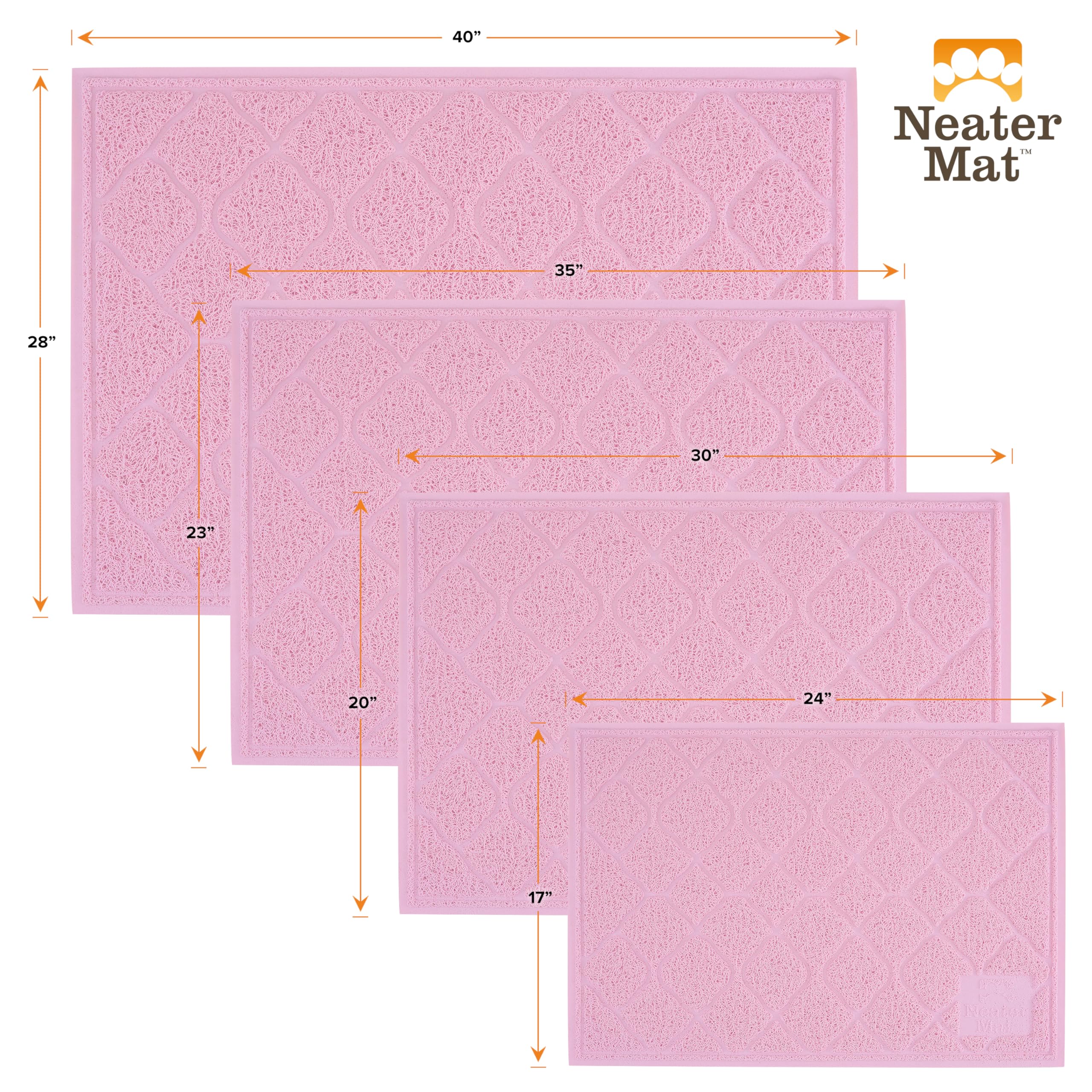 Neater Mat limpieza práctica, fácil de enjuagar tras el uso.