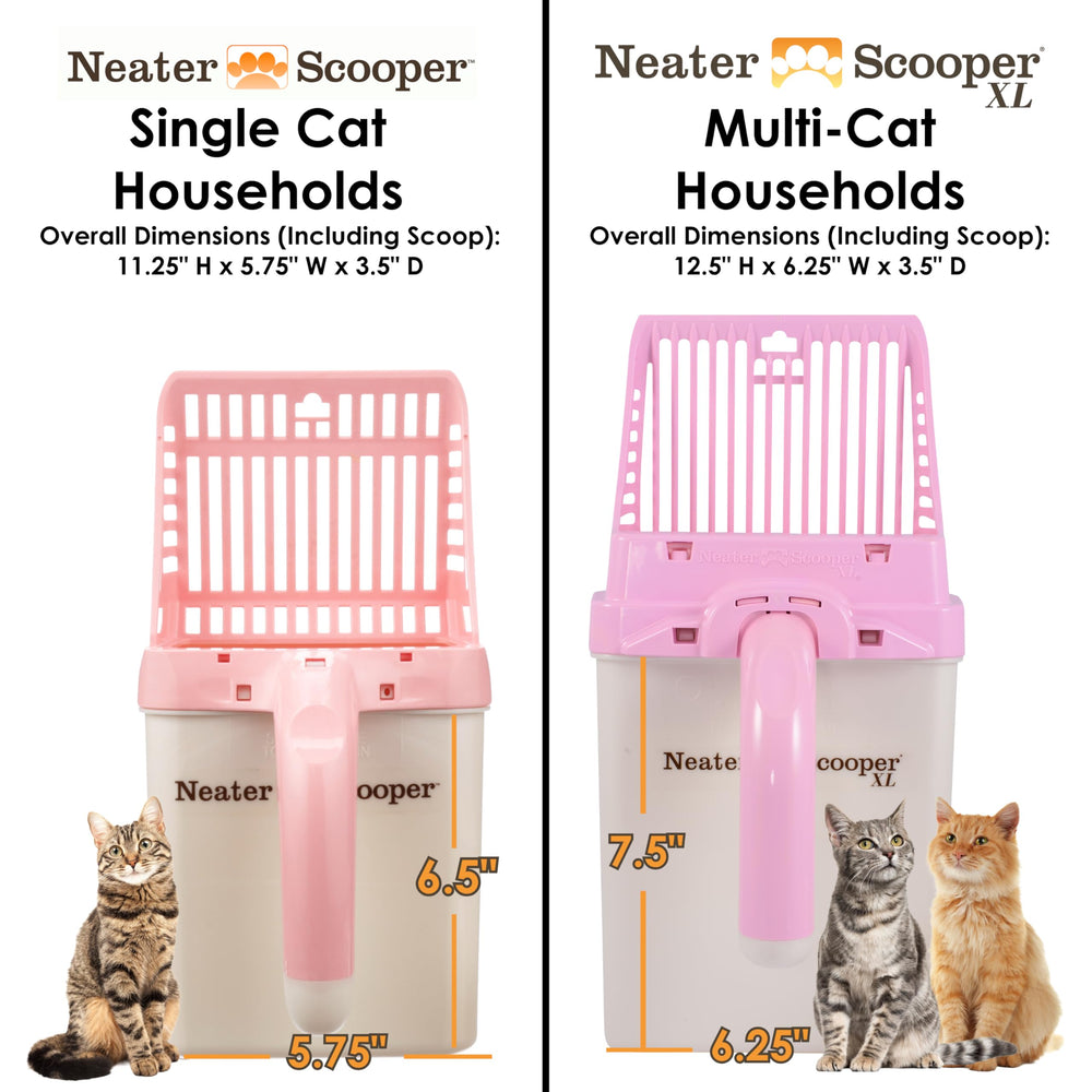 Neater Scooper: bolsas de repuesto incluidas para comodidad inmediata.