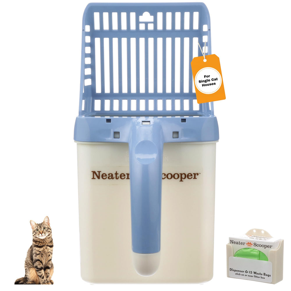 Neater Scooper: manija ergonómica para limpieza con una sola mano.