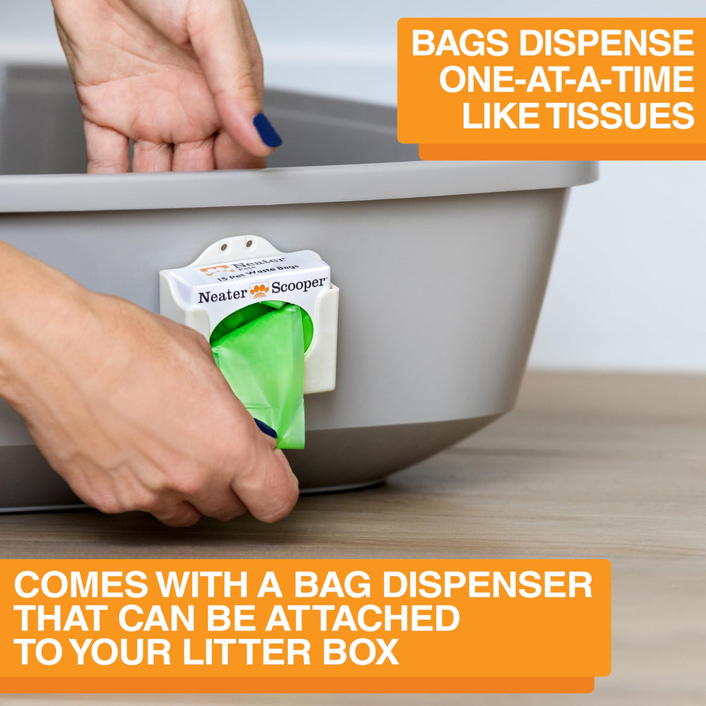 Neater Scooper, plástico duradero fabricado en Estados Unidos.