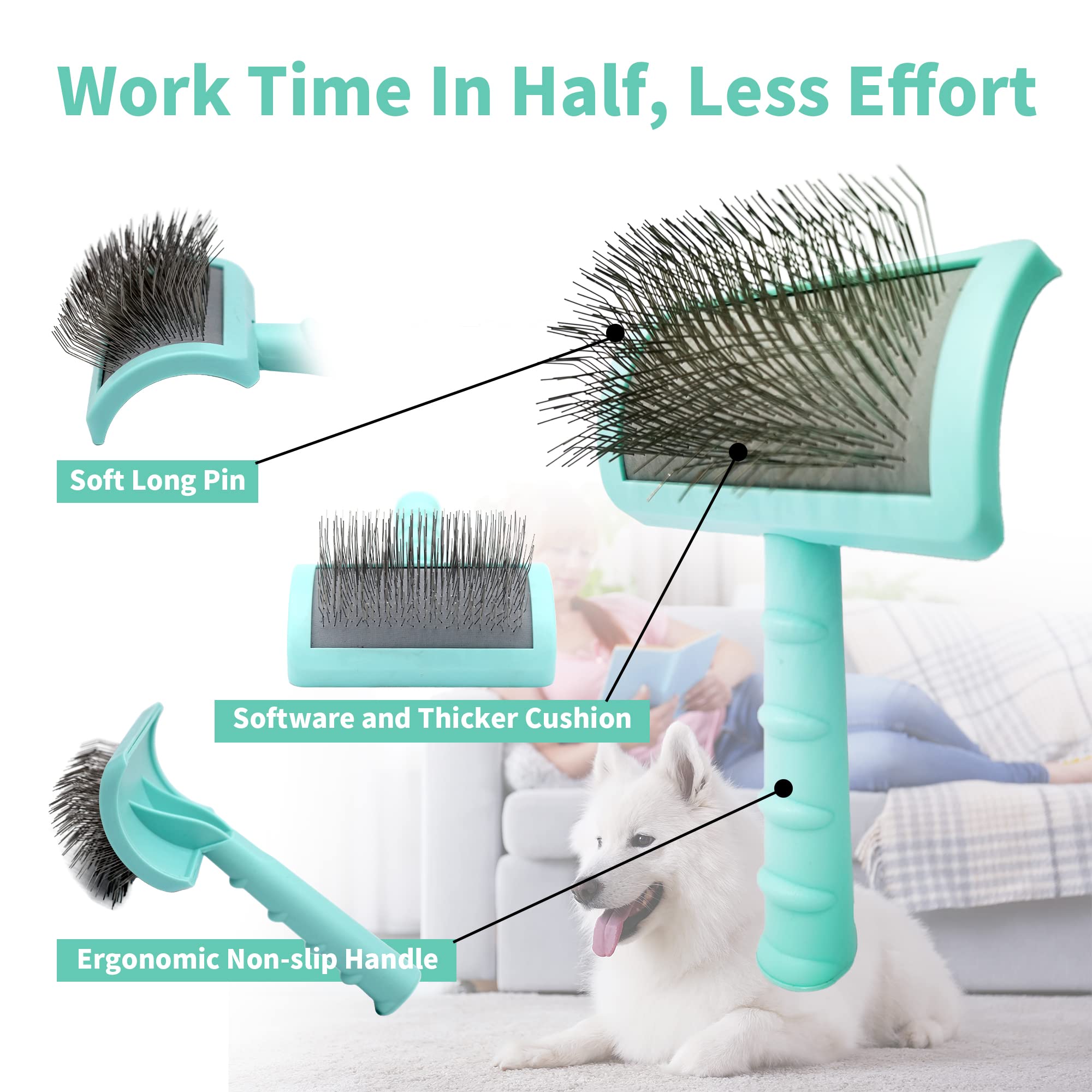 NeatHoiho set grooming para perros y gatos con pelo largo.