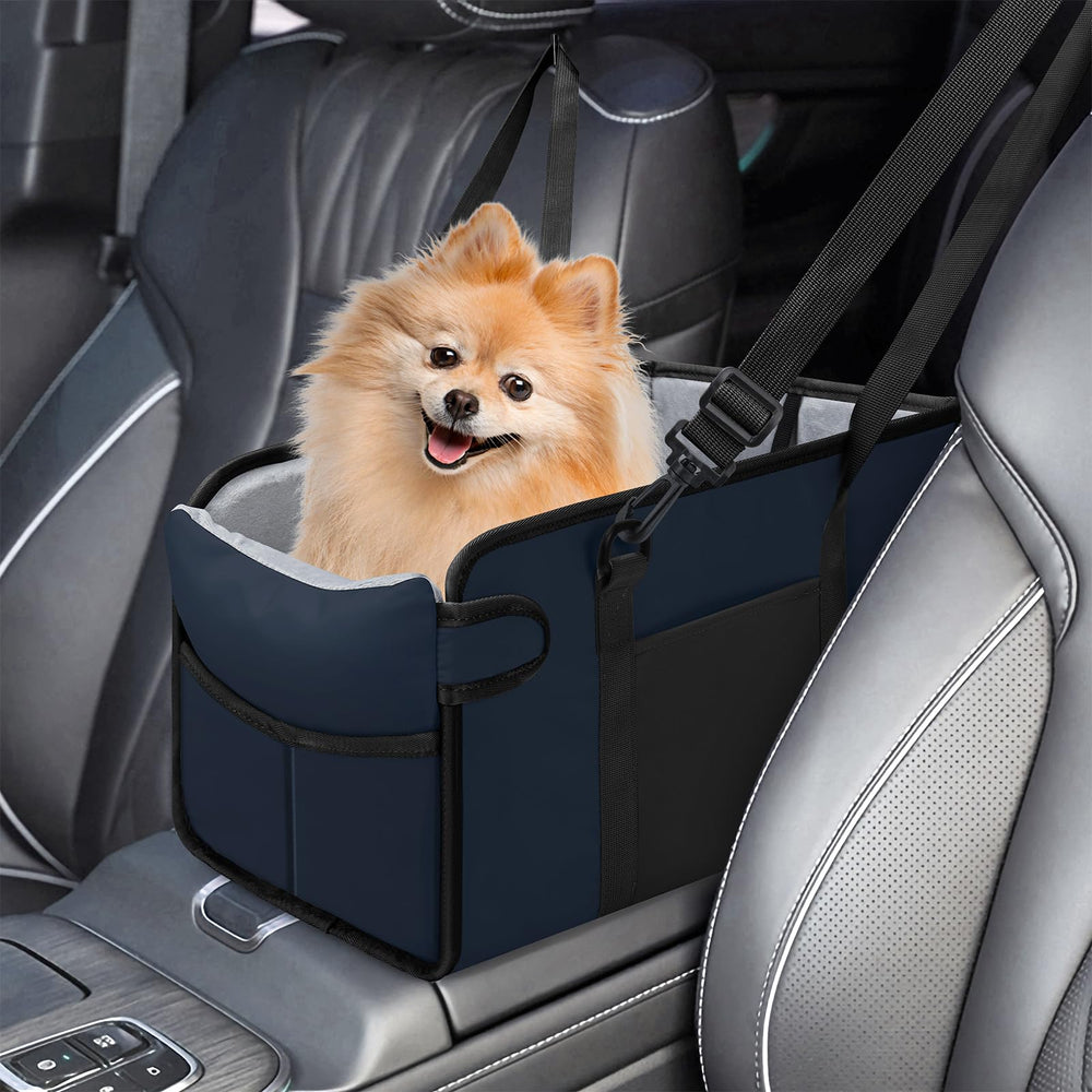 NECKORY asiento portátil para perros pequeños con correa ajustable para mayor seguridad