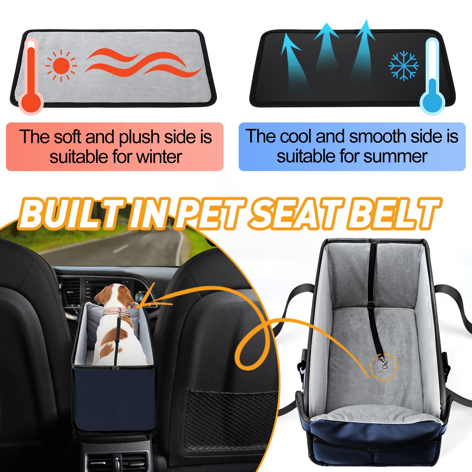 NECKORY asiento portátil con fijación estable mediante correas inferiores