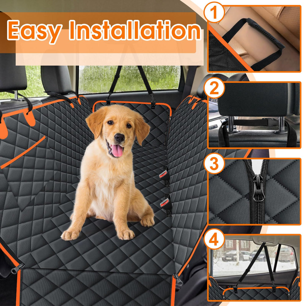 NECKORY convertible-protector-detras-vehiculo se adapta a distintas configuraciones.