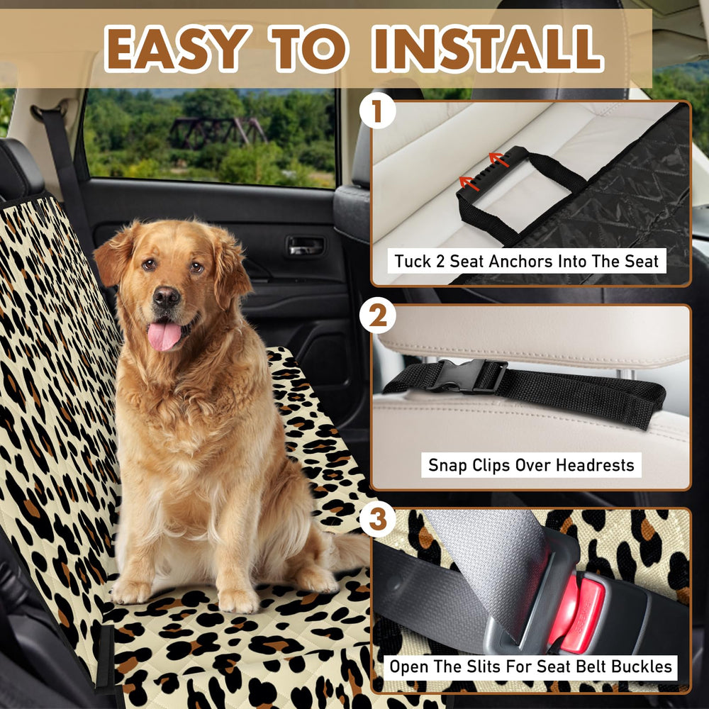 NECKORY tejido impermeable cubre asiento, evita filtraciones y manchas en el coche.