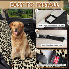 NECKORY tejido impermeable cubre asiento, evita filtraciones y manchas en el coche.