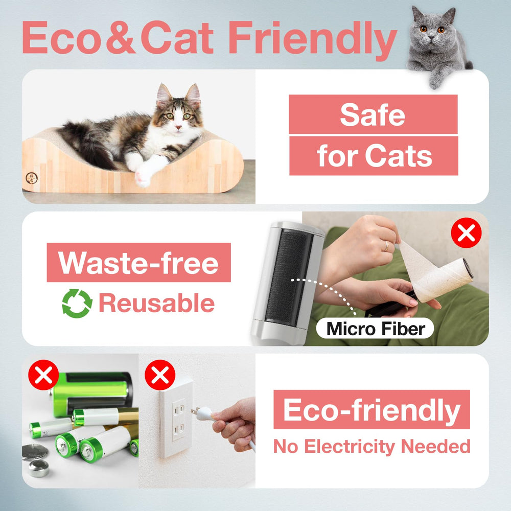 NECOICHI Purrfection sistema de descarga de pelo para desechar fácilmente
