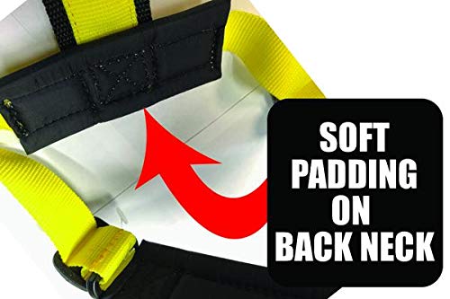 Arnés Neewa Sled Pro, panel acolchado para mayor confort.