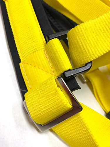Arnés Neewa Sled Pro, uso en carreras caninas, distribución de la tracción.