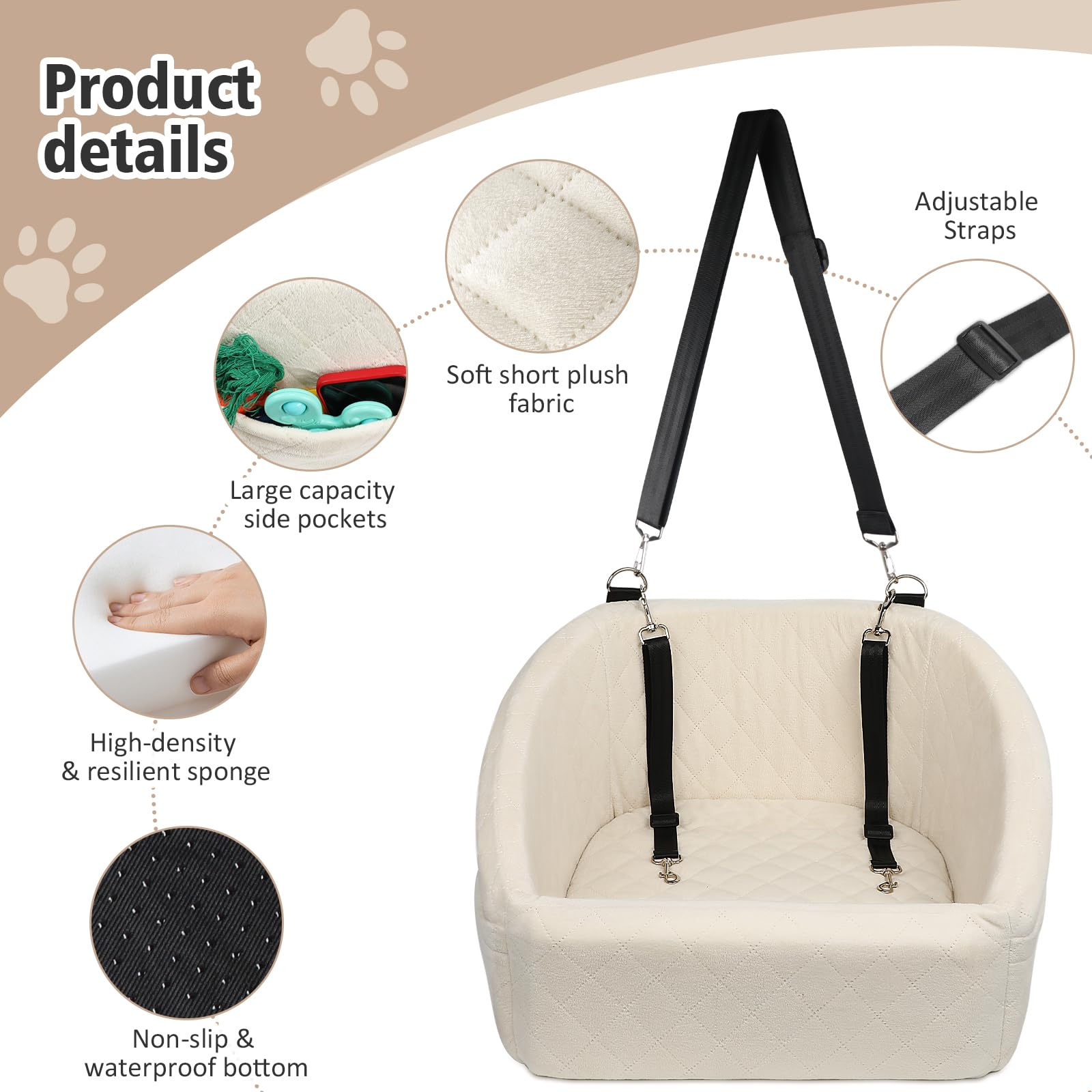NEEZUKAR espuma-alta-densidad: absorbe impactos para un viaje cómodo.