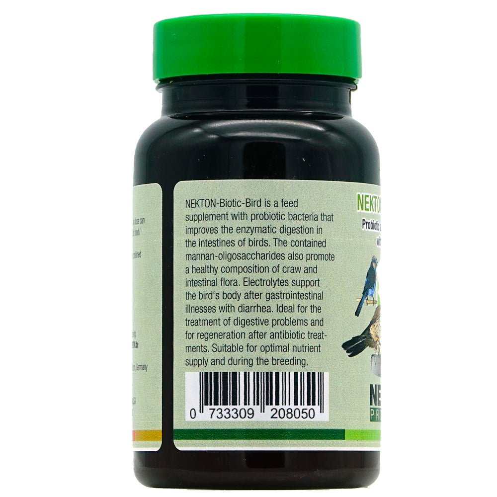 Nekton Biotic para aves: aves con plumaje saludable tras uso regular