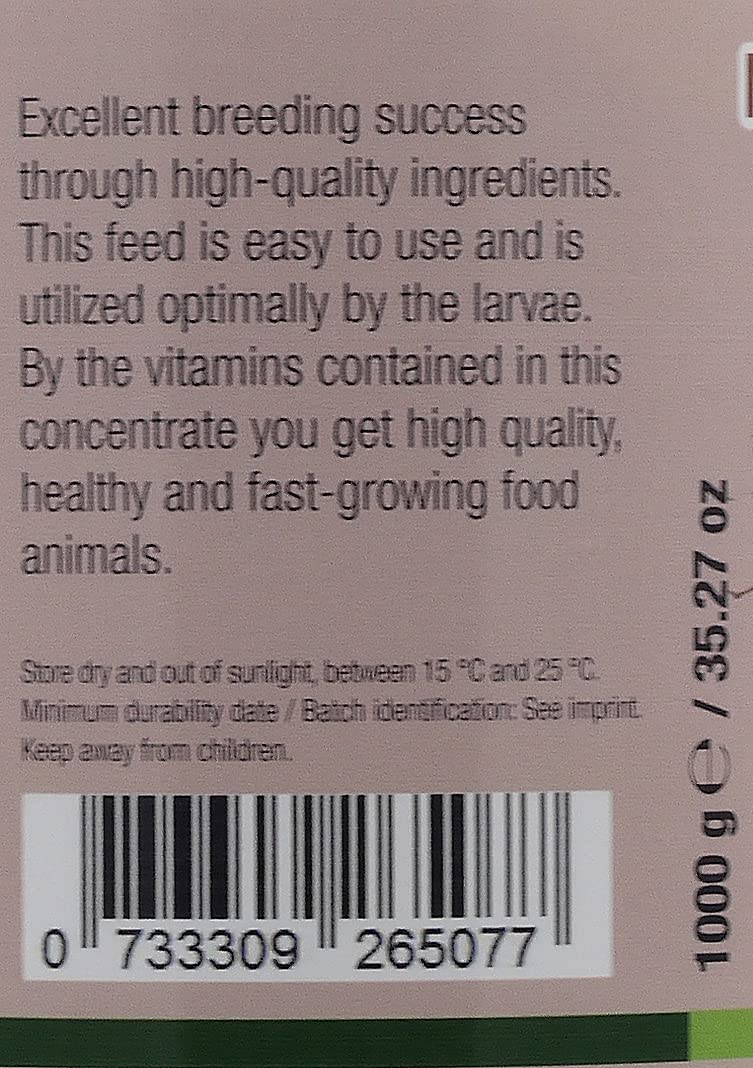 Alimento de cultivo Nekton para moscas de la fruta, cultivo estable