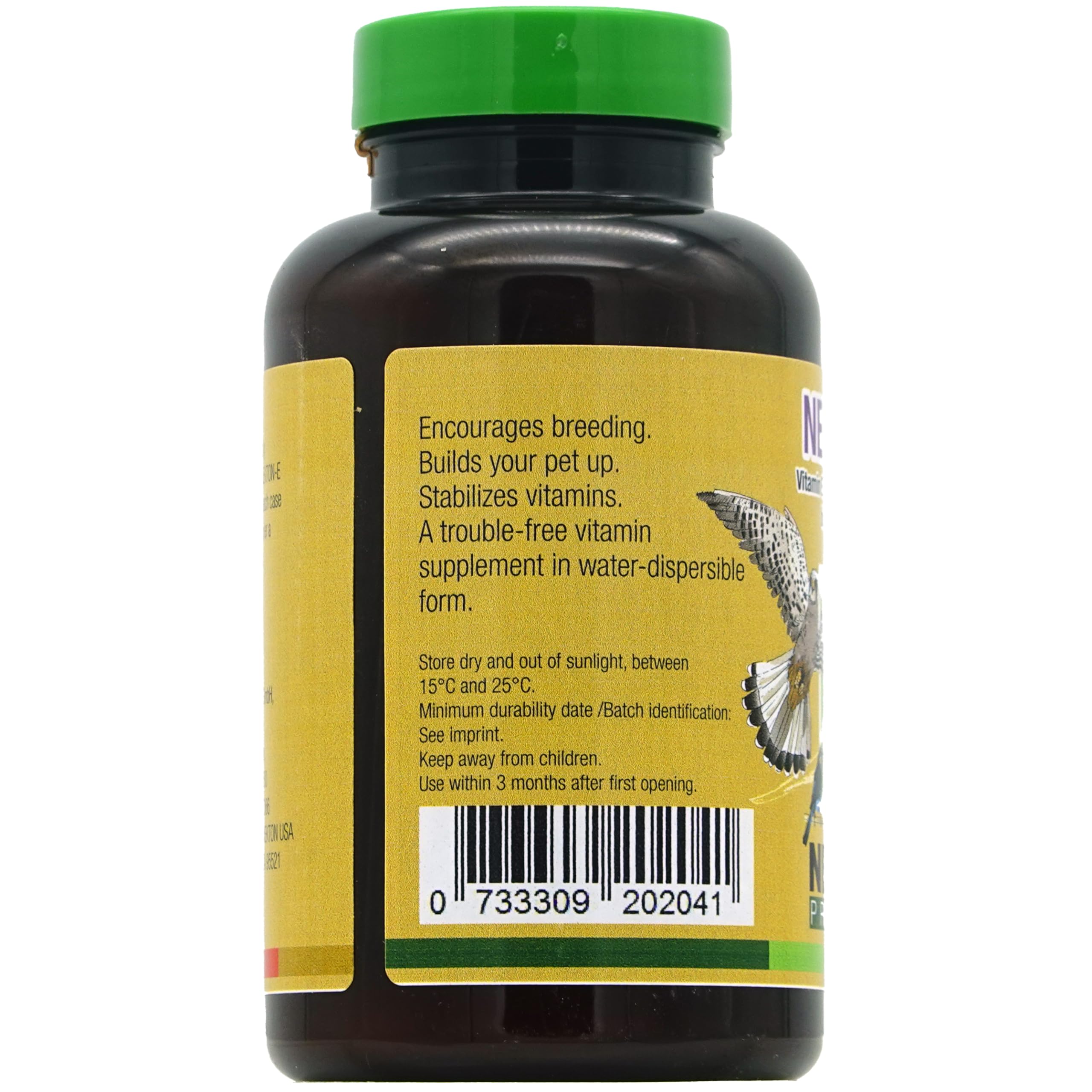 Vitamina E Nekton E, ingrediente clave para la salud de aves.