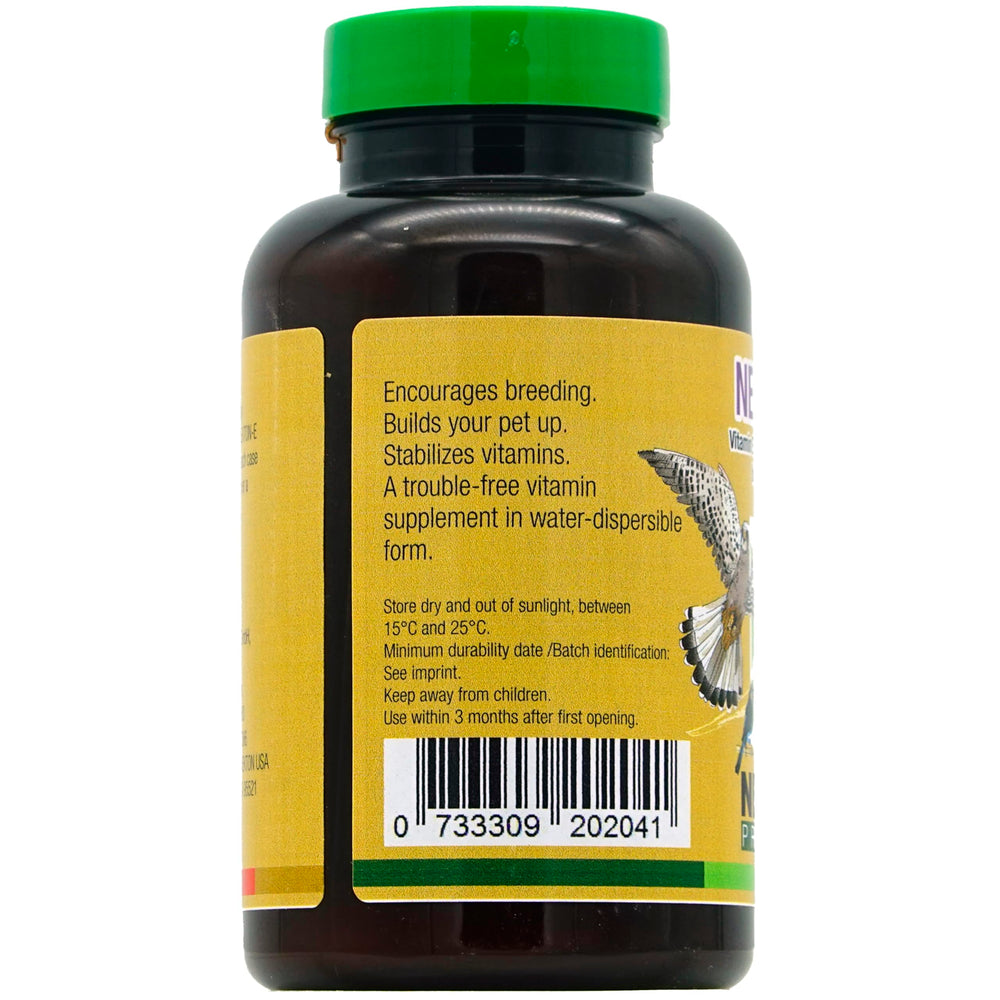 Vitamina E Nekton E, ingrediente clave para la salud de aves.