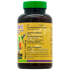 Nekton E en polvo para aves, dosis fácil para una nutrición equilibrada.