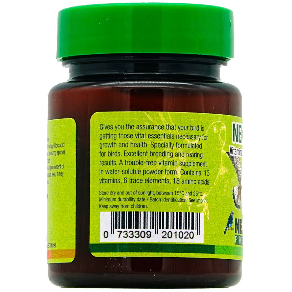 Nekton-S multivitamínico para aves, composición, 13 vitaminas y 18 aminoácidos en forma natural