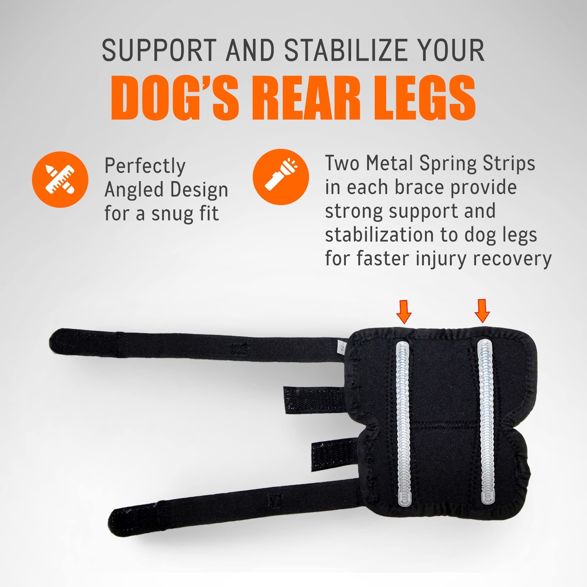 NeoAlly: uso en pares para proteger ambas patas traseras.