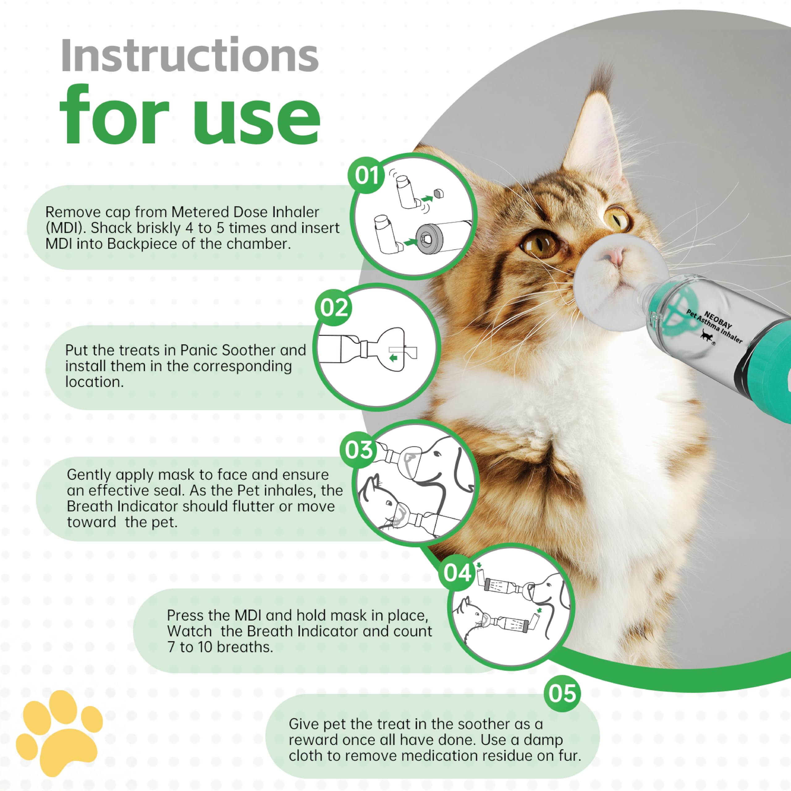 Neobay diseño ergonómico para uso doméstico con gatos