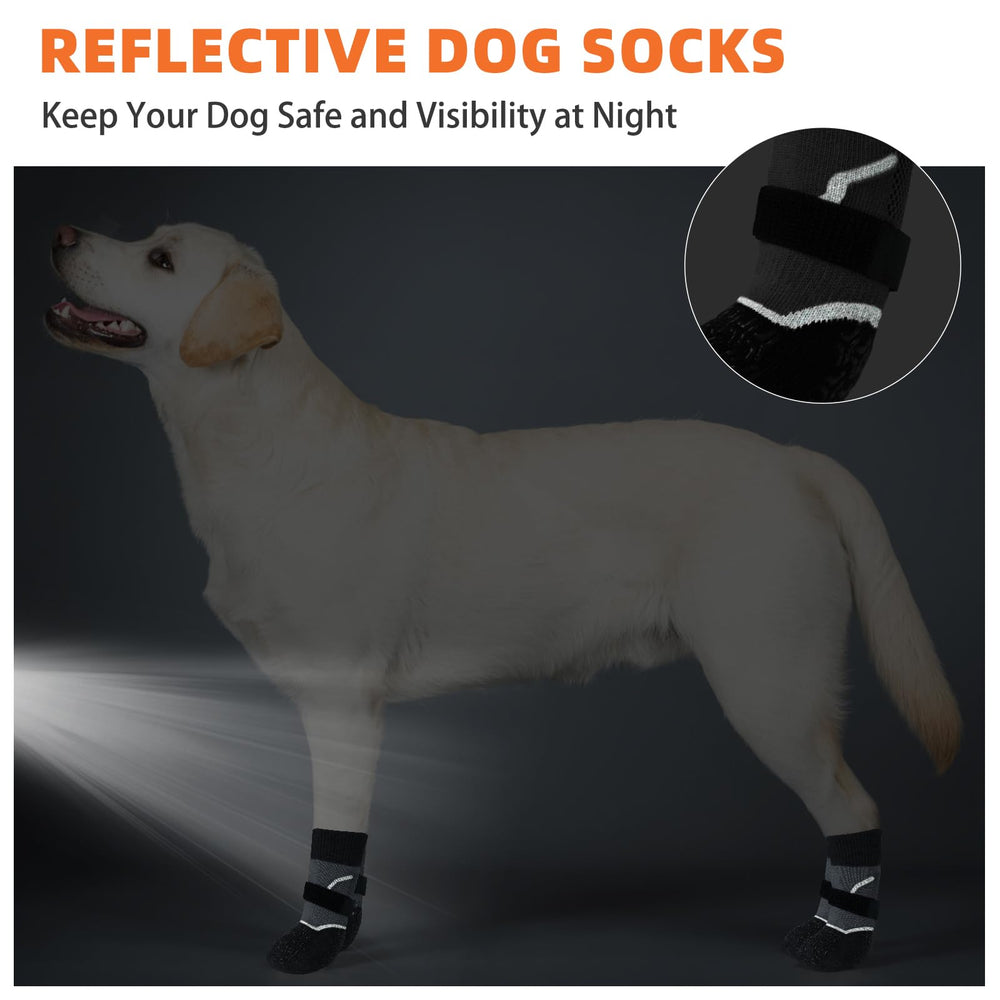 Zapatillas NESAYVER para perros con tracción en suelos de madera