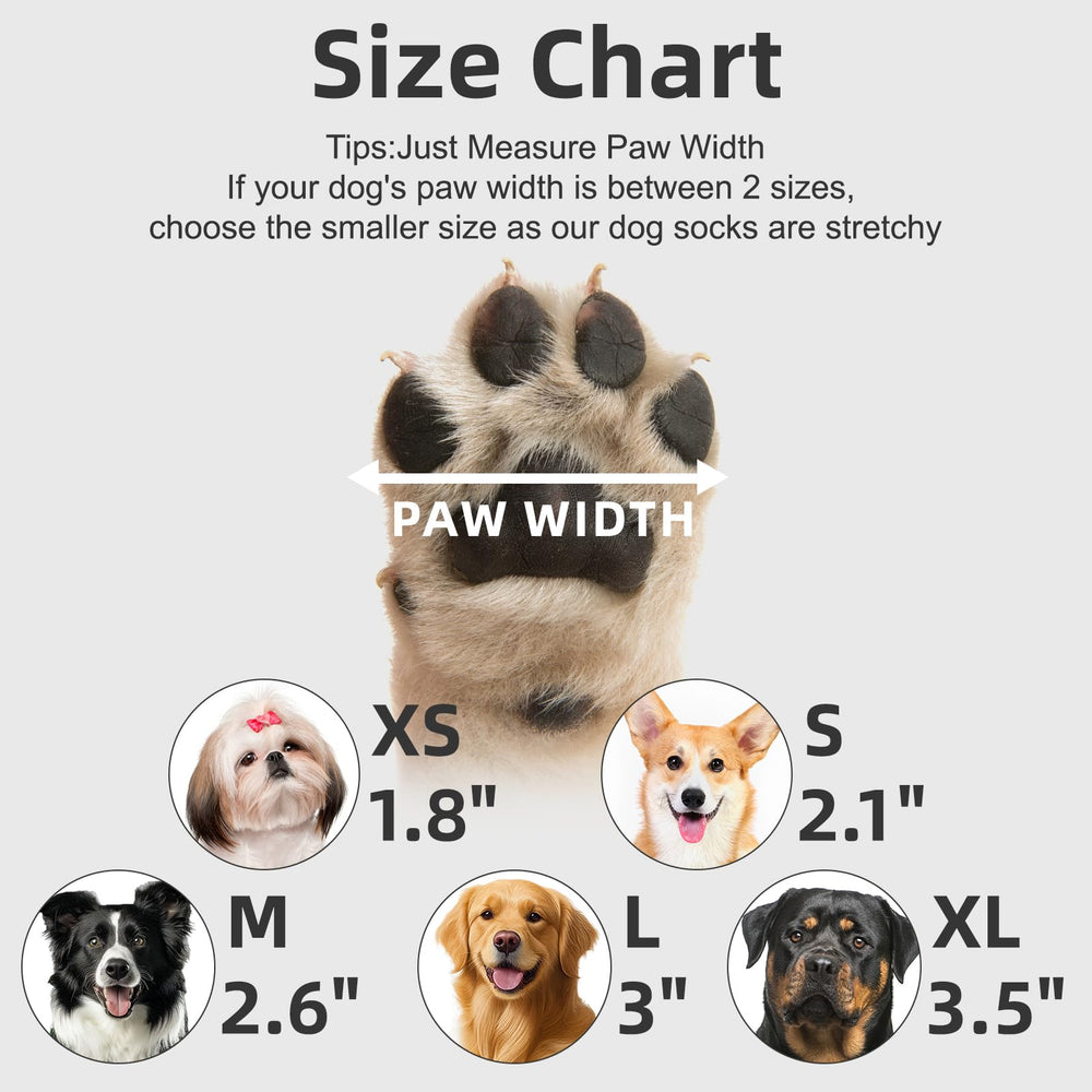 NESAYVER zapatillas para perros con tracción 360 ofrecen agarre seguro en cualquier superficie