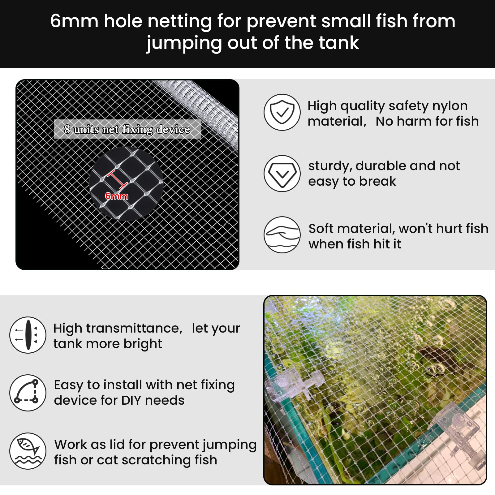 NestBasics instalación hazlo tú mismo de tapa de acuario, guía rápida y sencilla.