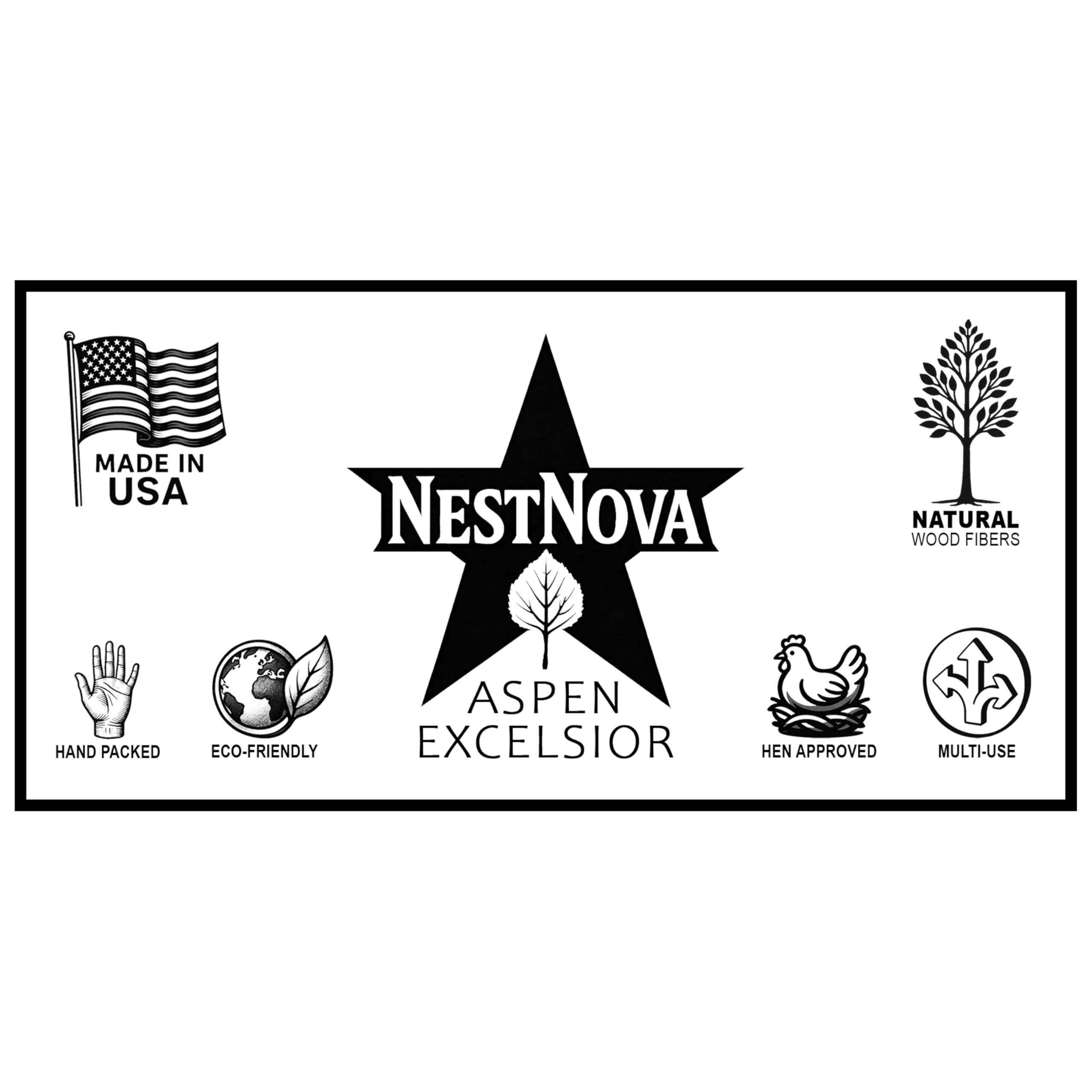 NestNova Aspen Excelsior uso doméstico: ayuda a mantener áreas limpias y ordenadas.