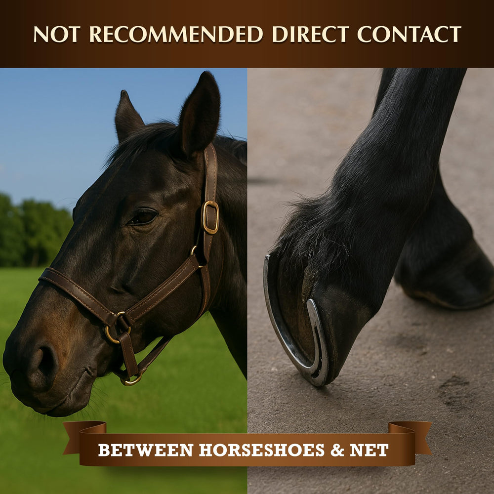 NETYSAY seguridad para caballos y limpieza al reducir desorden en el comedero