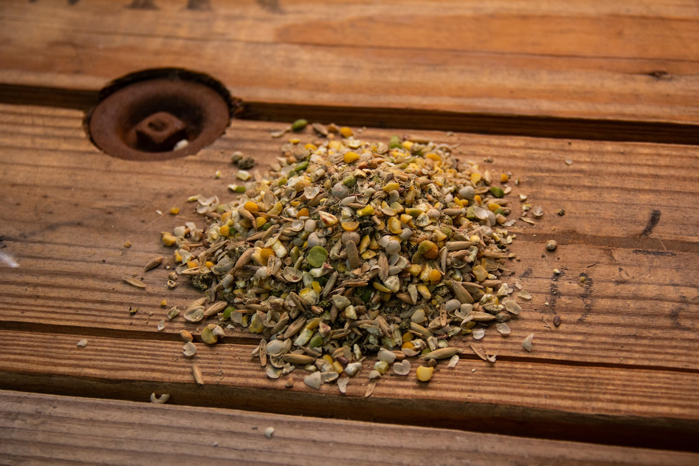 New Country Organics: alimento gallinas sin maíz sin soja, 50lb.